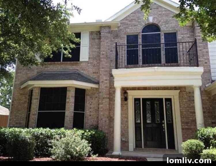 Silver Maple Court home exterior in Flower Mound, Texas
