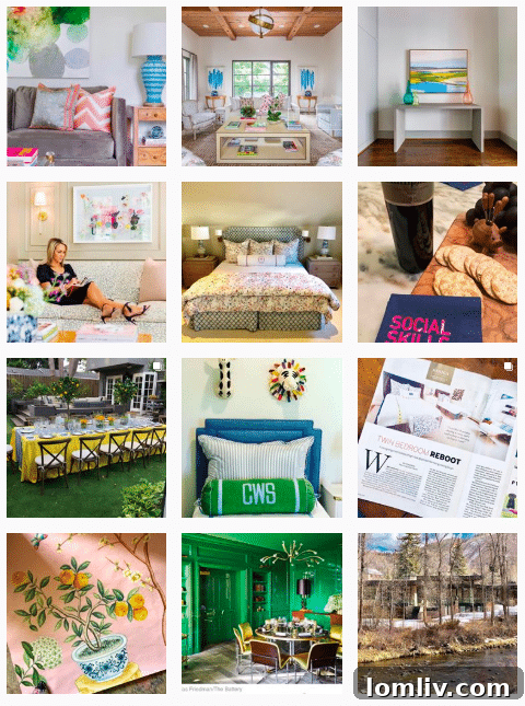 Colorful home decor examples from Harmen Designs