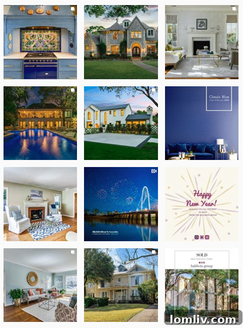 Baldwin Group's Instagram gallery of Dallas-Fort Worth homes