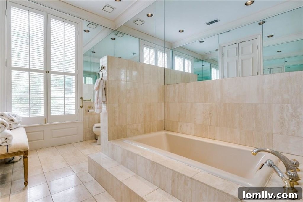 Outdated Master Bathroom Design
