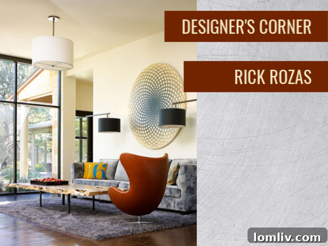 Rick Rozas Interior Design Project - Elegant Living Space
