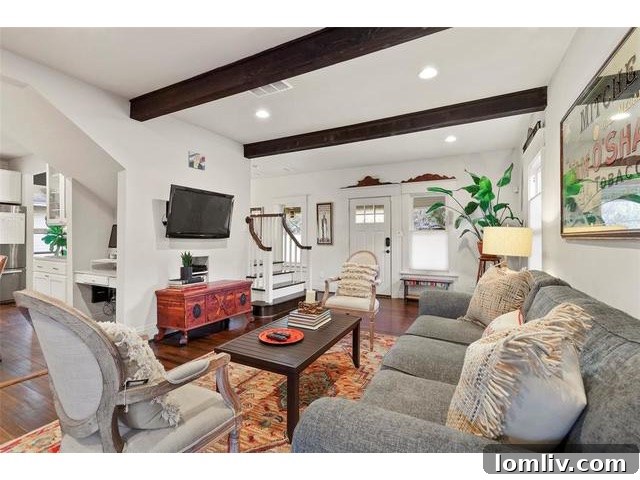 Dining area with natural light in a Prairie style home