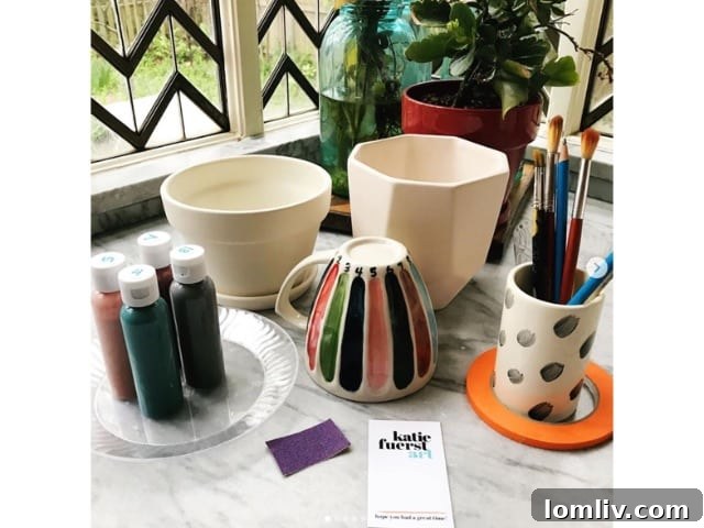 Katie Fuerst Art: Where Creativity Meets Your Location 5 Crafting Lasting Memories: Personalized Ceramic Keepsakes