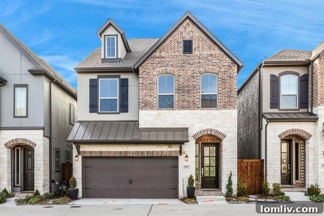 Dallas Open Houses Banned, But Your Virtually Perfect Home Awaits 12 Modern townhome exterior in Lake Highlands Dallas