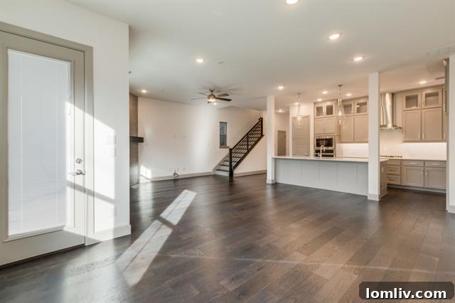 Dallas Open Houses Banned, But Your Virtually Perfect Home Awaits 14 Custom kitchen with modern appliances in Dallas townhome