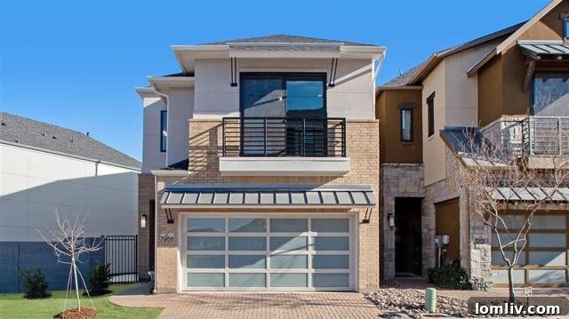 Dallas Open Houses Banned, But Your Virtually Perfect Home Awaits 7 Sleek contemporary new build home exterior in North Park Dallas