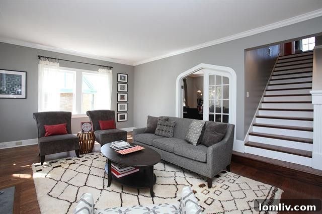 A Sweet Tudor Haven Just When You Need It Most 5 Spacious Living Area with Fireplace and French Doors in M Streets Home