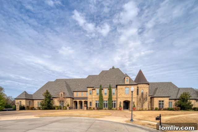 Grand Foyer in Dallas Mansion