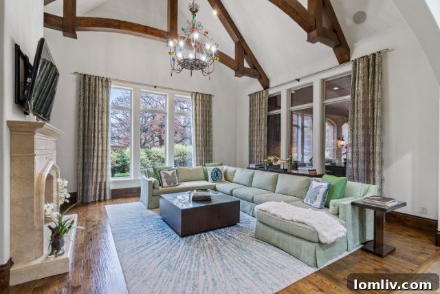 Elegant Dining Room with Wine Cellar