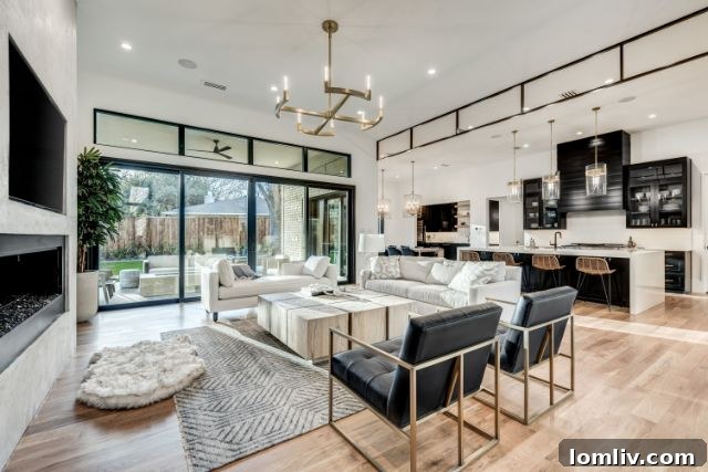 Elegant Transitional Home by 3rd Street Custom Homes in Richardson