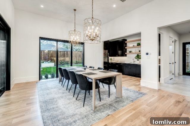 Modern Interior Design by 3rd Street Custom Homes