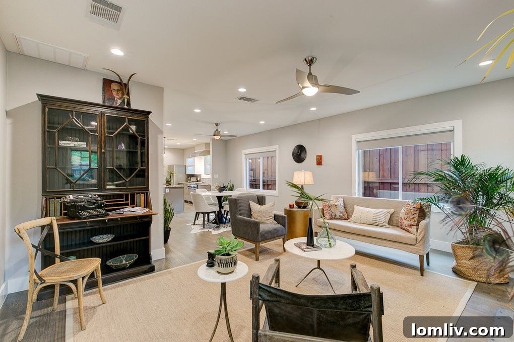 Step inside 3228 Wabash Avenue, a meticulously renovated Fort Worth Tudor home