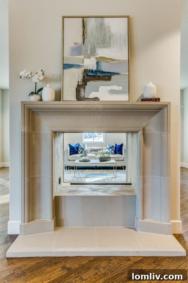 Architectural details of the exterior at 5 Cardona Drive