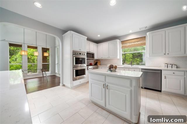 Bright media room with large windows, adaptable for various entertainment needs