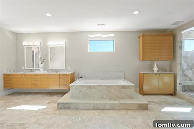 Spa-like Master Bathroom with Voice-Activated Kohler DTV Shower