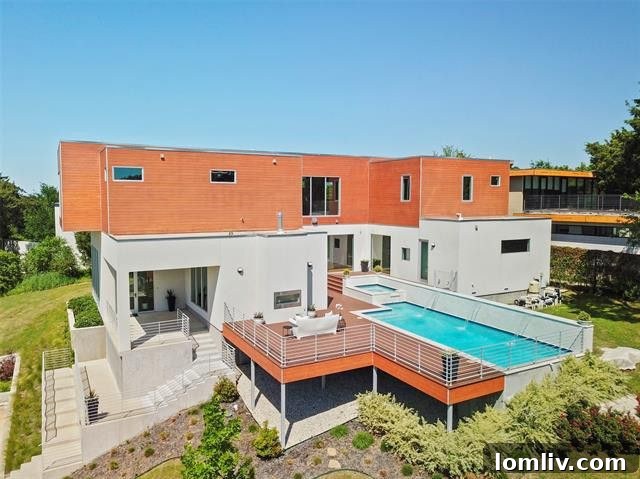 Modern Home Perched on a Grassy Hill in Kessler Woods
