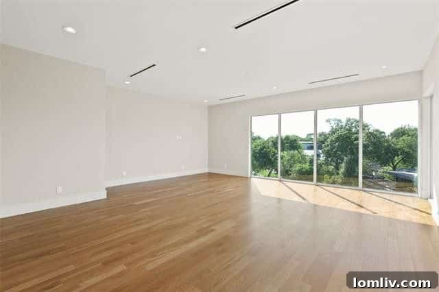 Luxurious Master Bedroom with Panoramic Park Views