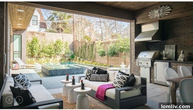 Virtual Design Takes Center Stage 8 Modern kitchen with island and bar stools by Maestri Studio