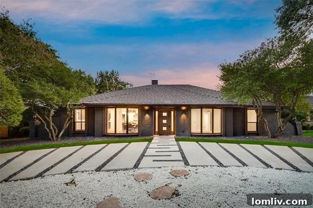 Elegant Lake Highlands home exterior in Town Creek, showcasing architectural details and a well-maintained facade
