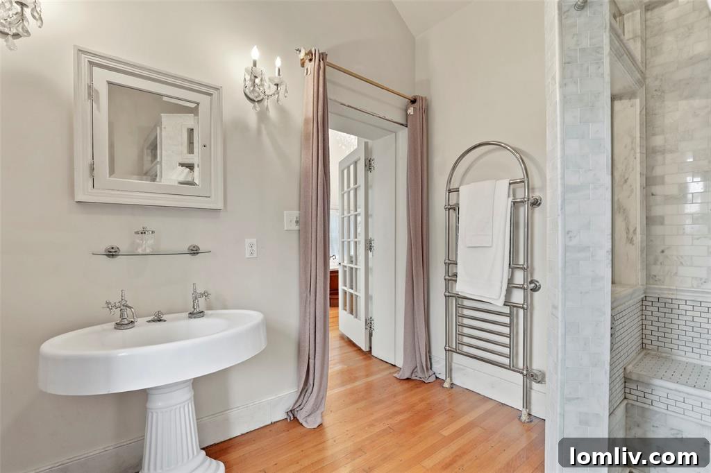 Elegant Guest Bathroom Vanity