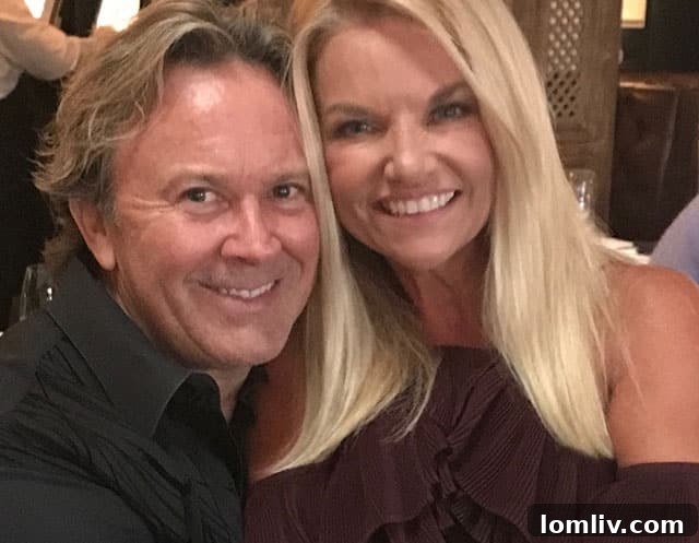 Donna Smith, a top Dallas real estate professional, with her husband Whit Smith, showcasing their personal connection.