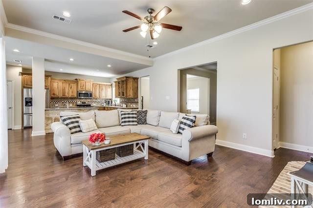 Quaint main street scene in Blue Ridge, Texas, reflecting community life
