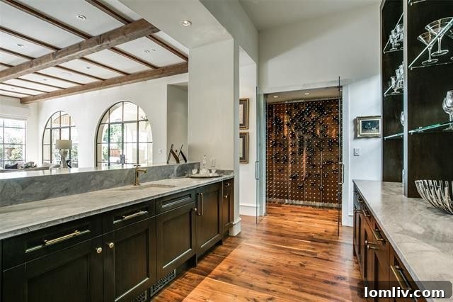 A spacious and serene bedroom suite, offering a private retreat