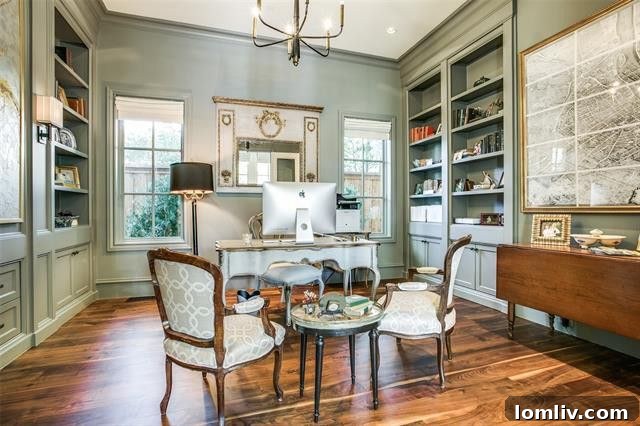 Luxurious bathroom with elegant fixtures and finishes