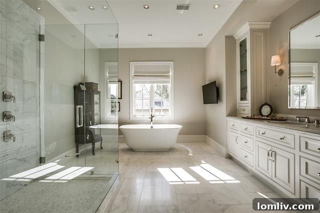 A glimpse into a powder bath or another well-designed interior space