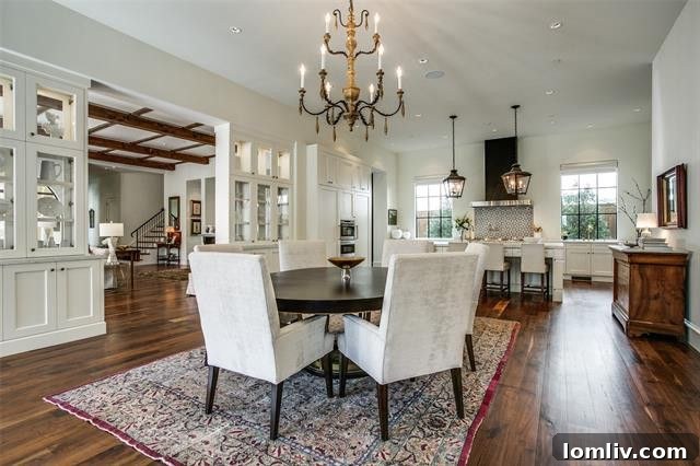 Another view of an exquisite living space, highlighting timeless design elements