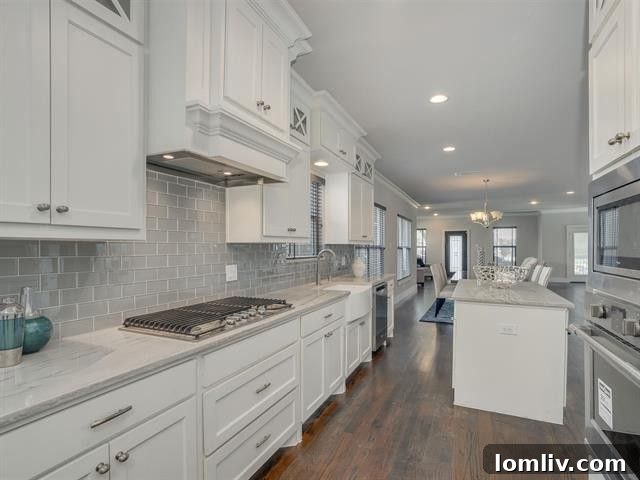 Luxurious master bathroom with free-standing tub, glass shower, and designer tiles in an Oak Lawn home.