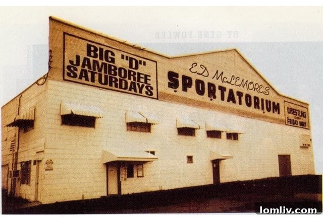 The Sportatorium, a historically popular film location in Dallas