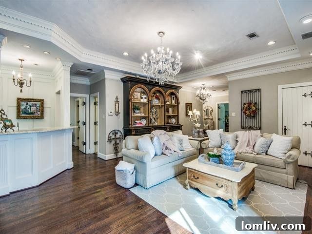 Second level living area with kitchenette featuring refrigerator, ice machine, and sink, ideal for guests or family