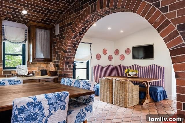 Elegant staircase and grand entryway in a Dallas estate