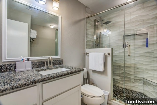 Spacious Remodeled Kitchen with Granite Countertops