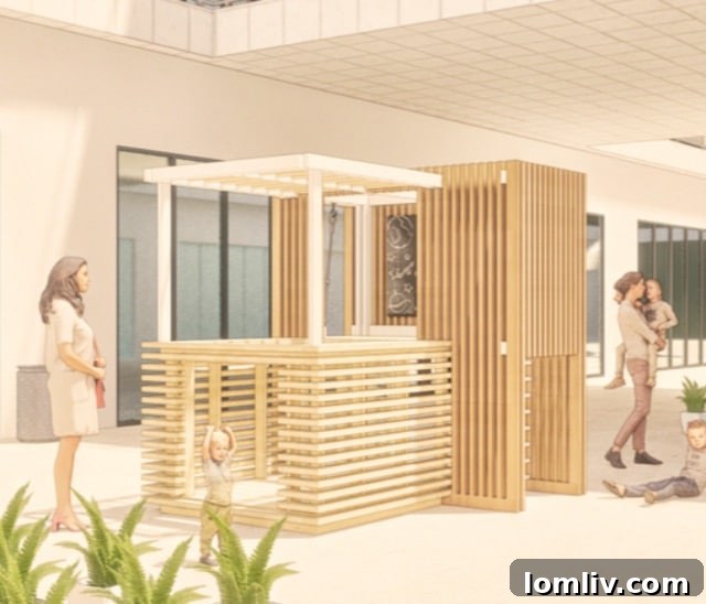 Architectural Marvel: A Modern Playhouse Design by Beck Group for Dallas CASA