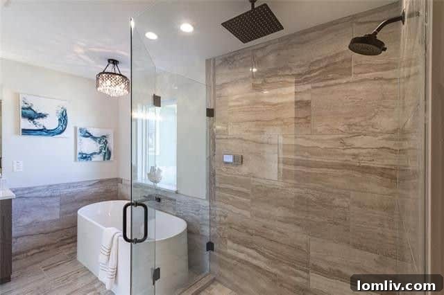 Elegant living room fireplace, offering warmth and a focal point for relaxation in the modern residence