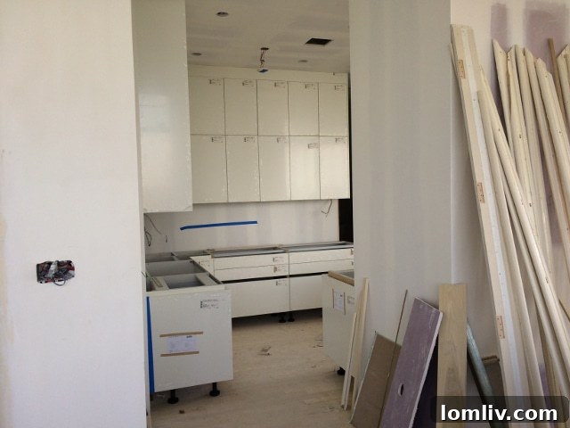 Kitchen and Living Room Flow