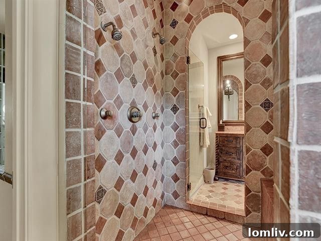 2917 Mountain Laurel Lane Master Bathroom Fireplace