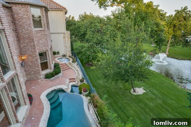 Elegant master bathroom with modern fixtures and ample space at 6912 Hill Forest Drive