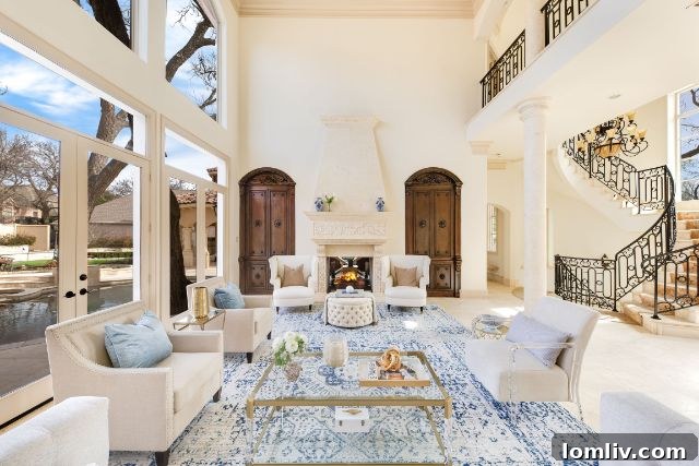 Luxurious outdoor living area with pool and gazebo at 7123 Hill Forest Drive