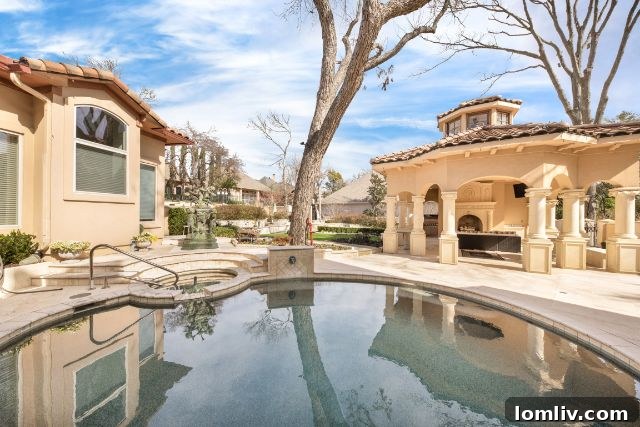 Elegant kitchen and dining space with high-end finishes inside 7123 Hill Forest Drive