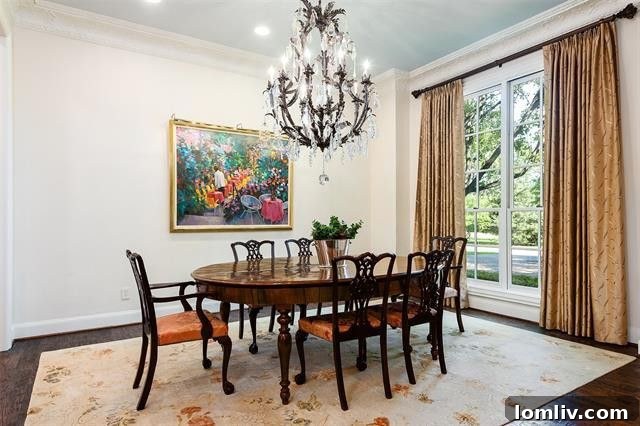 Gourmet kitchen featuring high-end appliances and custom cabinetry