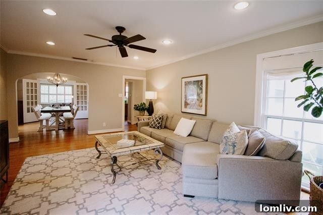 The American Dream Thrives in Dallas 13 Tranquil updated bathroom with modern fixtures in Dallas cottage