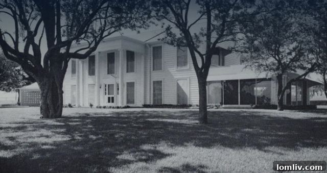 Moss Haven Colonial: Green Pastures, Tall Tales 3 Exterior view of the historic Moss Haven Colonial Dallas