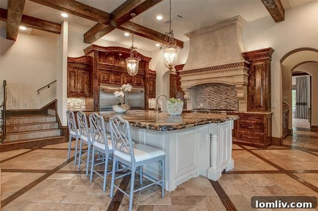Gourmet Kitchen in Luxury Fort Worth Home