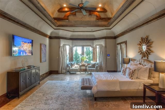 Principal Suite with Fireplace