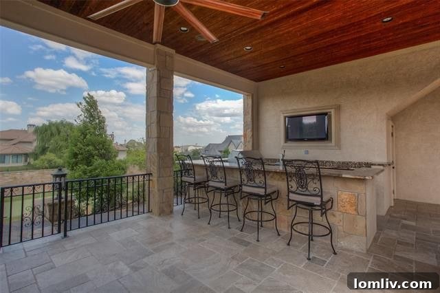 Architectural Detail in Luxury Home