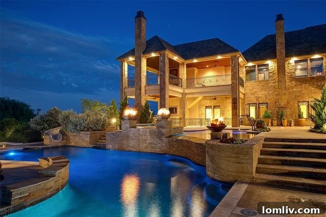 View of Luxury Estate Exterior