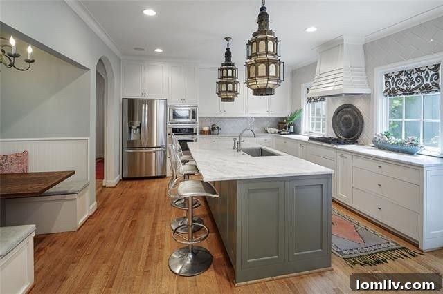 Sun-drenched interior of the 4509 Westway Avenue residence